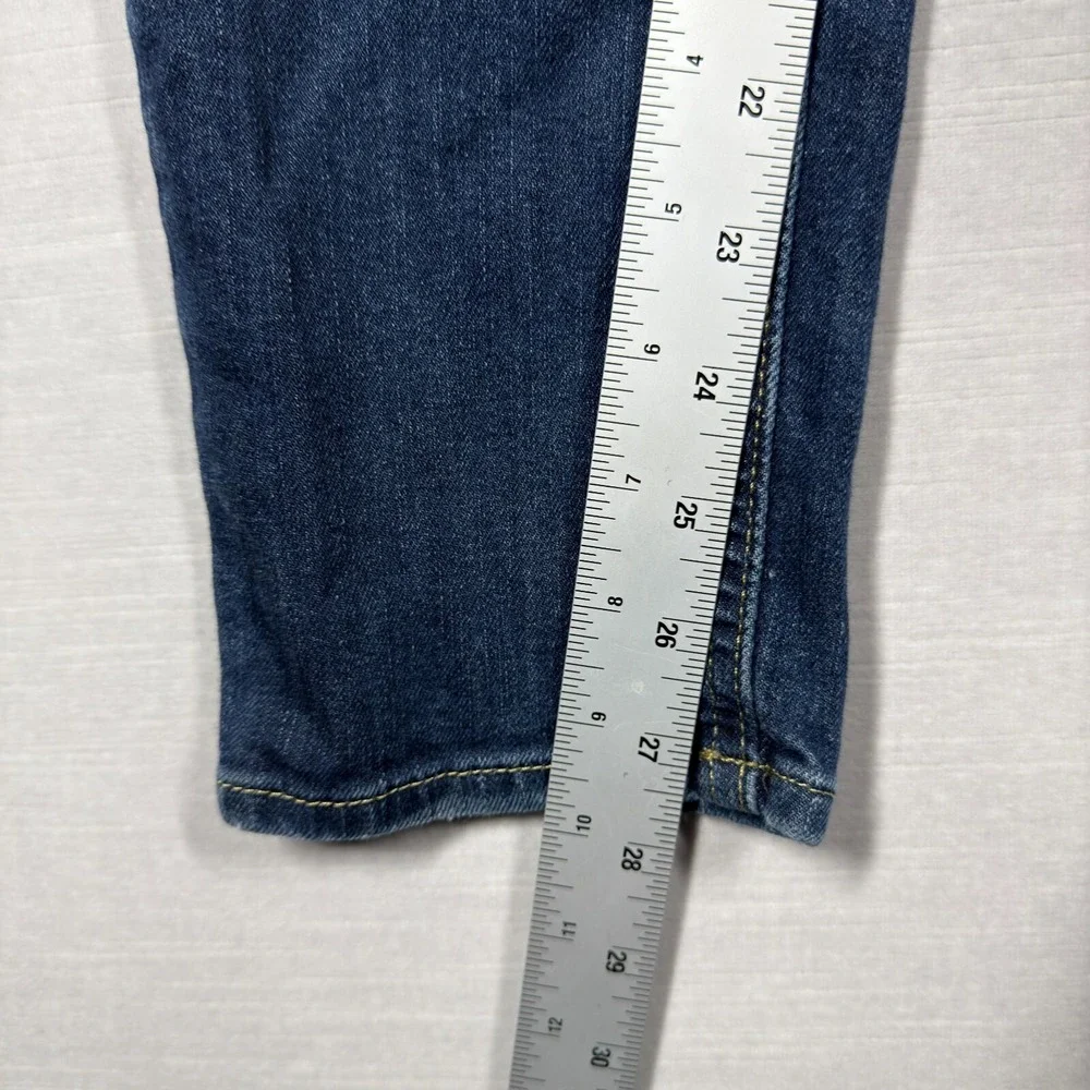 Michael Kors Jeans Womens 6 Blue Denim‎ Skinny Medium Wash Classic Emblem Low